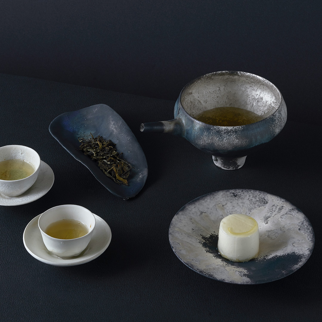 池田優子 × UN GRAIN × The Tea Company × KURO AMAHARE for g「銀花と茶」